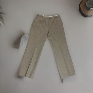 VTG 90's Pendleton High Waist Brown Lined Wool Trousers‎ Size 14 Made In USA